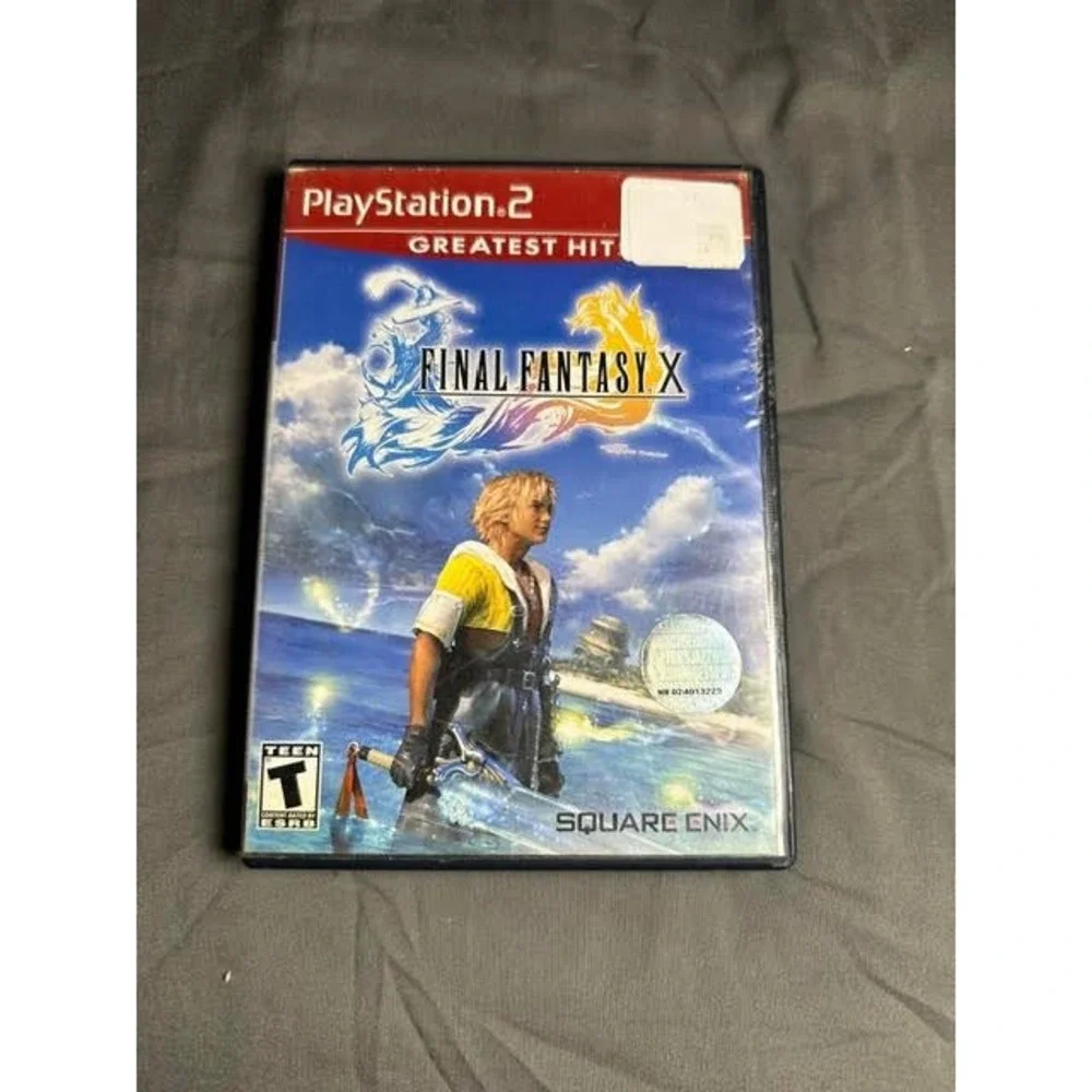 Final Fantasy X PS2 PlayStation 2 Greatest Hits RPG Square Enix Missing Manual